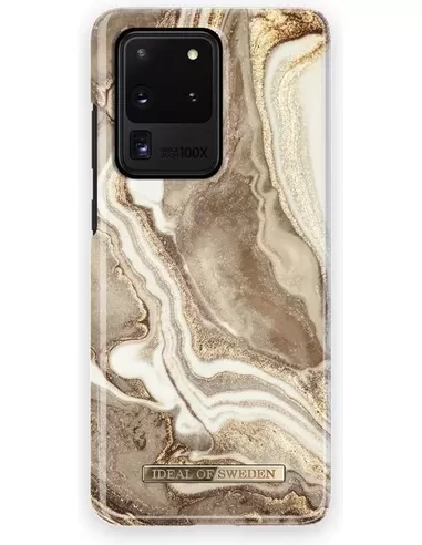iDeal of Sweden Fashion Case voor Samsung Galaxy S20 Ultra Golden Sand Marble