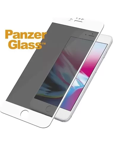 PanzerGlass iPhone 7/8+ CF PRIVACY CamSlider - White