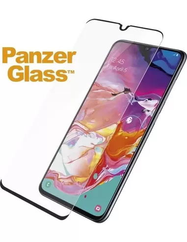 PanzerGlass Samsung Galaxy A70 - Black Case Friendly