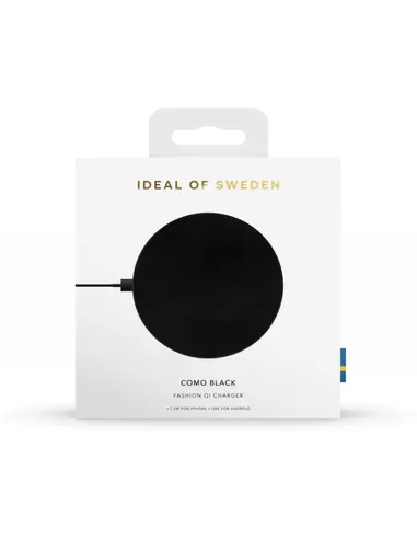 iDeal of Sweden QI Charger Como voor Universal Black PU-Leather