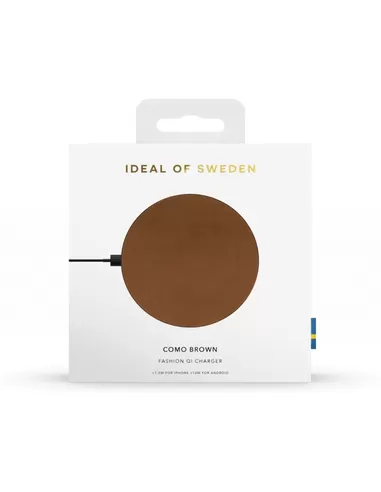 iDeal of Sweden QI Charger Como voor Universal Brown PU-Leather