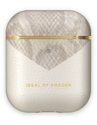iDeal of Sweden AirPods Case PU voor 1st & 2nd Generation Pearl Python