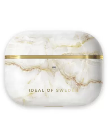 iDeal of Sweden AirPods Case Print voor Pro Golden Pearl Marble