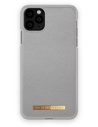 iDeal of Sweden Fashion Case Saffiano voor iPhone 11 Pro Max/XS Max Light Grey