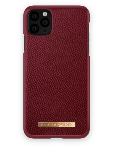 iDeal of Sweden Fashion Case Saffiano voor iPhone 11 Pro Max/XS Max Burgundy