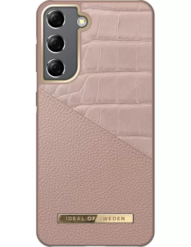 iDeal of Sweden Fashion Case Atelier voor Samsung Galaxy S21 Rose Smoke Croco