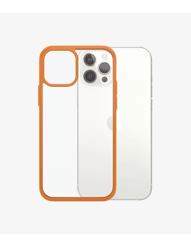 PanzerGlass ClearCase for iPhone 12/12 Pro - Orange AB