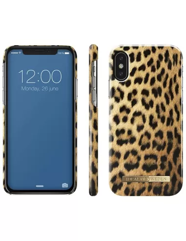 iDeal of Sweden Fashion Case voor iPhone XS/X Wild Leopard