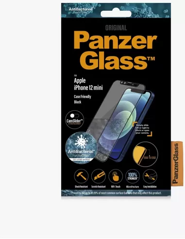 PanzerGlass Apple iPhone 12 mini - Black CF CamSlider AB