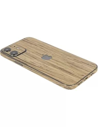 ScreenSafe Skin iPhone 12 mini Milano Wood met logo