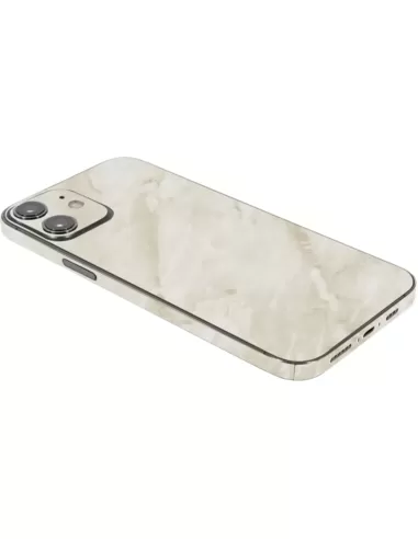 ScreenSafe Skin iPhone 12 mini Sand Marble zonder logo