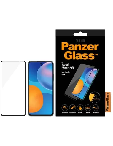 PanzerGlass Huawei P smart (2021) - Black Case Friendly