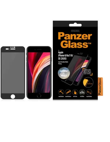 PanzerGlass iPhone 6/6S/7/8/SE(2020) CF PRIVACY CamSlider-Bk
