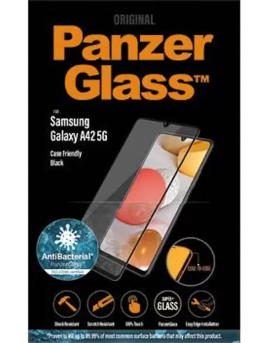 PanzerGlass Samsung Galaxy A42 5G - Black Case Friendly AB