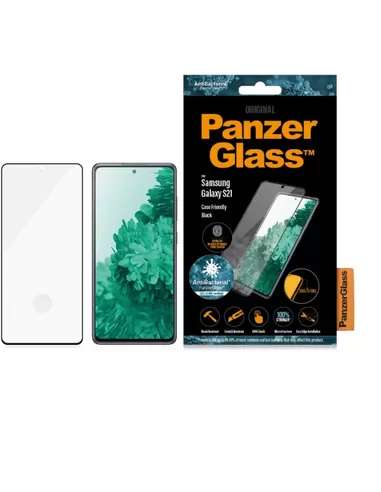 PanzerGlass Samsung Galaxy S21 FP - Black CF Anti-Bacterial
