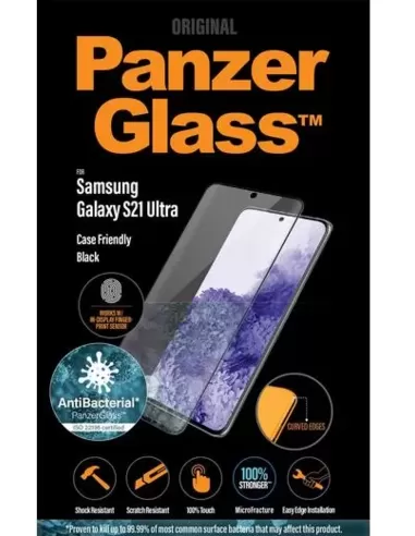 PanzerGlass Samsung Galaxy S21 Ultra FP - Black CF AB