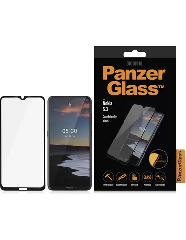 PanzerGlass Nokia 5.3 - Black Case Friendly