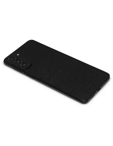 ScreenSafe Skin Galaxy S21 Plus Black Leather zonder logo