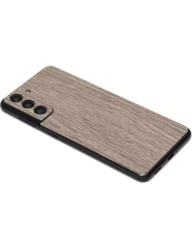 ScreenSafe Skin Galaxy S21 Mocha Wood zonder logo