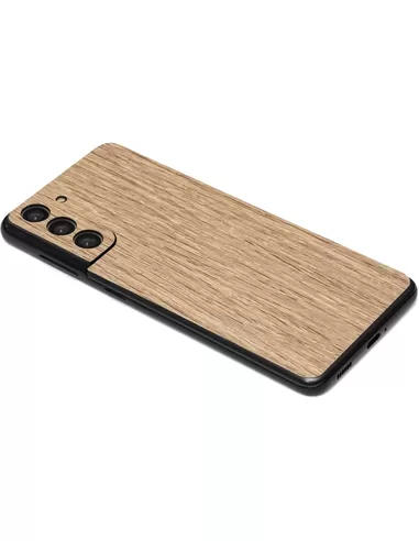 ScreenSafe Skin Galaxy S21 Tawny Wood zonder logo