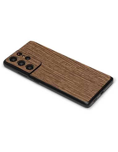 ScreenSafe Skin Galaxy S21 Ultra Cinnamon Wood zonder logo