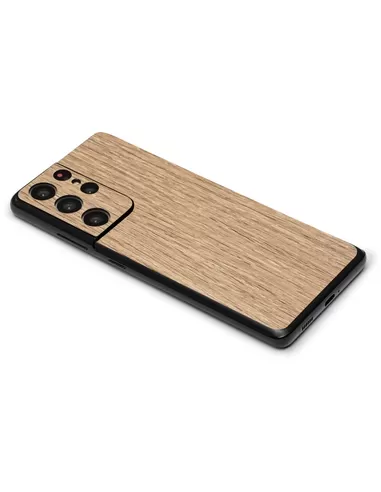 ScreenSafe Skin Galaxy S21 Ultra Tawny Wood zonder logo
