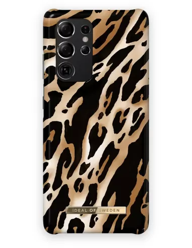 Ideal of Sweden Fashion Case Samsung Galaxy S21 Ultra Iconic Leopard
