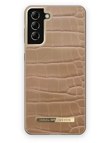 Ideal of Sweden Atelier Case Introductory Samsung Galaxy S21+ Camel Croco
