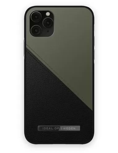 Ideal of Sweden Atelier Case Unity iPhone 11 Pro/XS/X Onyx Black Khaki