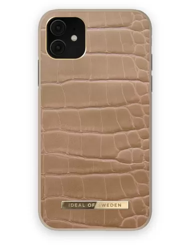 Ideal of Sweden Atelier Case Introductory iPhone 11/XR Camel Croco