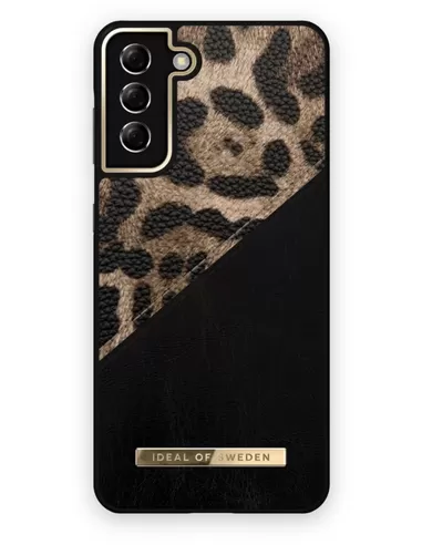 Ideal of Sweden Fashion Case Atelier Samsung Galaxy S21+ Midnight Leopard