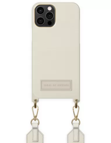 iDeal of Sweden Athena Necklace CaseiPhone 12 Pro MaxEcru