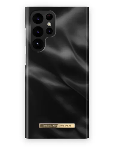 iDeal of Sweden Fashion Case Samsung Galaxy S22 Ultra Black Satin