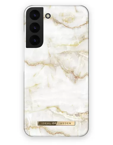 iDeal Of Sweden Fashion Case Samsung Galaxy S22+ Golden Pearl Marble