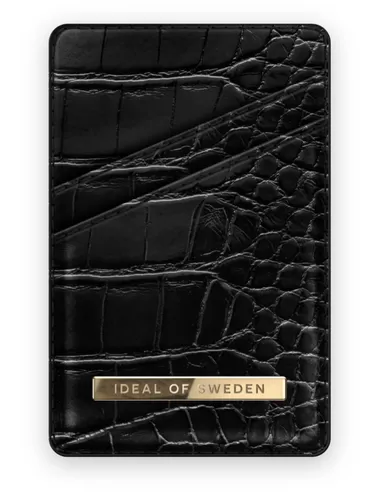 Ideal of Sweden Magnetic Card Holder Atelier Universal Black Croco
