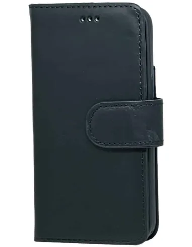 Platina Wallet Case 100% leer iPhone 11 Black