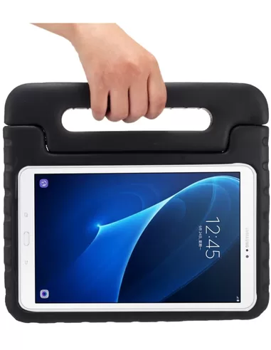 Kinderhoes voor Samsung Galaxy Tab A 10.1 / T580 Foam Beschermcover Zwart