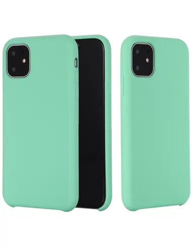Liquid Silicone Back Cover Apple iPhone 11 Pro Max Zee Groen