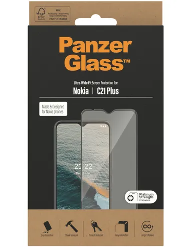 PanzerGlass Nokia C21 Plus Screen Protector Glass